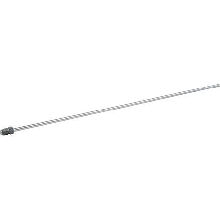 Allstar Performance 8 in. 0.18 in. Dia. Stainless Steel Brake Line; Natural ALL48300